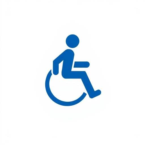 Icono de accesibilidad que representa una figura humana.