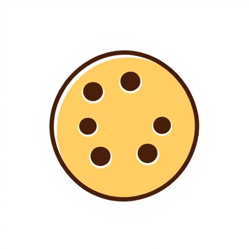 Un icono de una galleta, representando las cookies en la web.